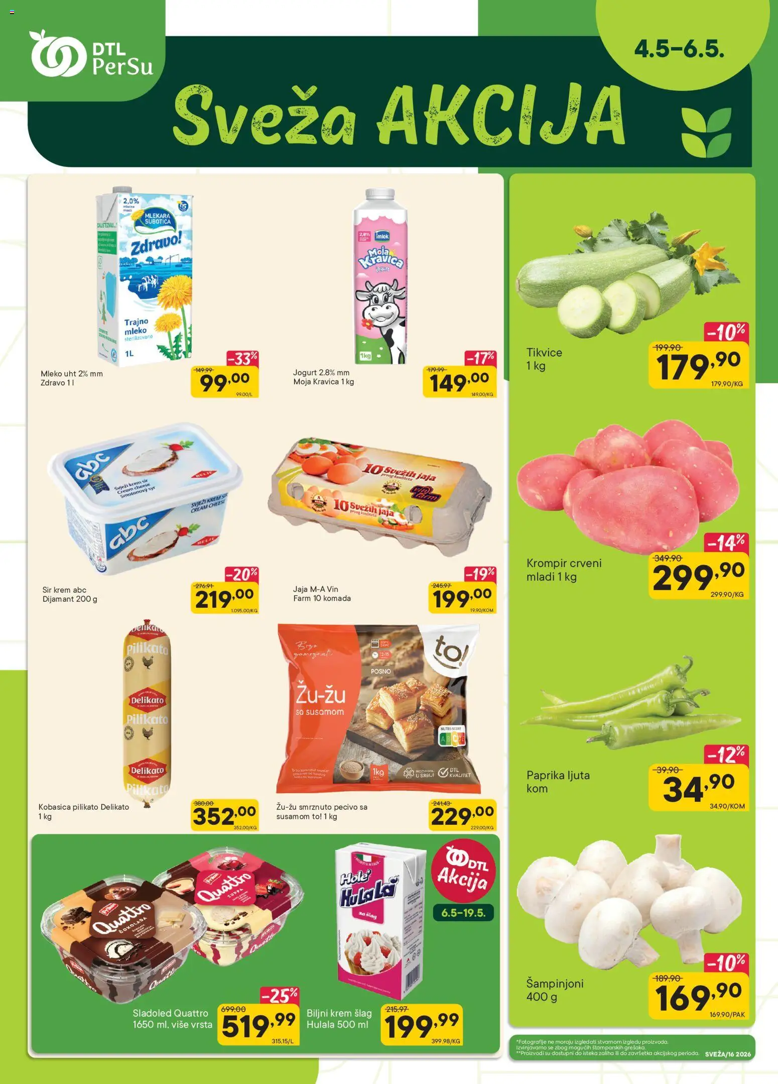 Pregled PerSu kataloga - važi od 04.05.2026