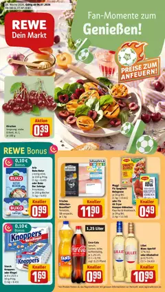 Vorschau von dem Prospekt des Geschäftes Rewe, gültig ab dem 05.07.2026