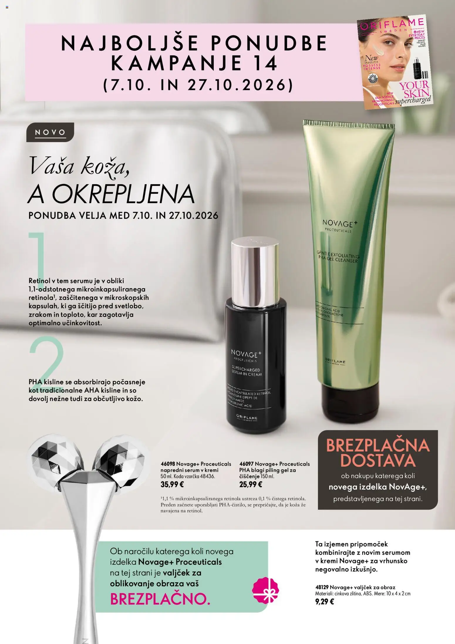 Predogled kataloga iz trgovine Oriflame veljaven od 07.10.2026