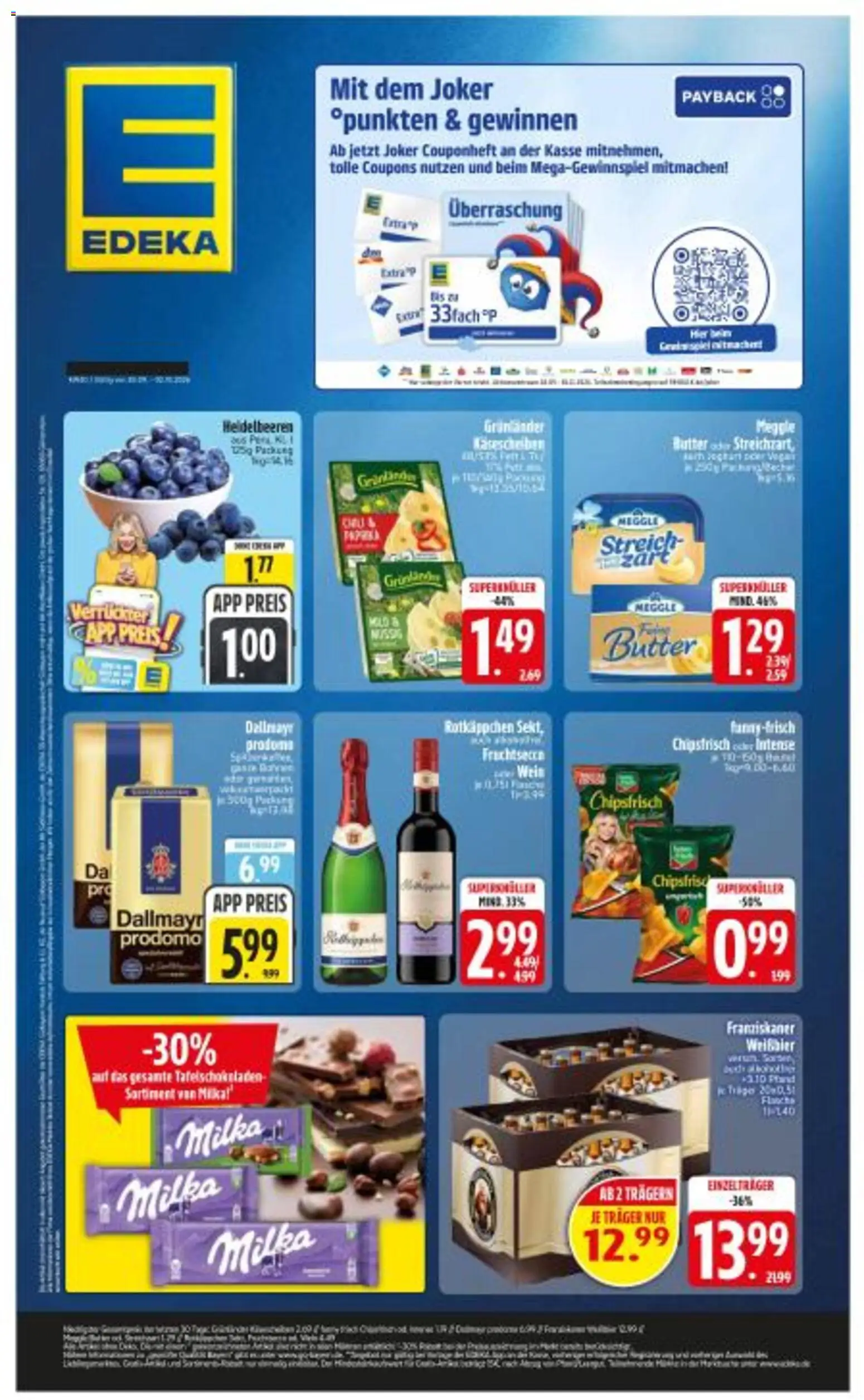 Voorbeeld van Edeka DE - DE Folder van winkel Edeka DE geldig vanaf 28-09-2026