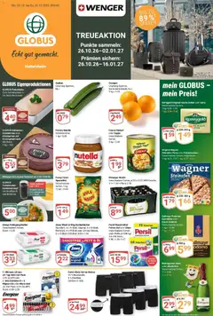 Vorschau von dem Prospekt des Geschäftes Globus, gültig ab dem 26.10.2026