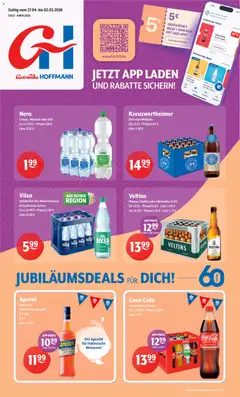 Vorschau von dem Prospekt des Geschäftes Getränke Hoffmann, gültig ab dem 27.04.2026
