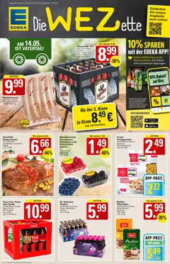Vorschau von dem Prospekt des Geschäftes WEZ, gültig ab dem 11.05.2026