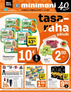 Kaupan Minimani Minimani tarjoukset esikatselu, voimassa 12/08/2026