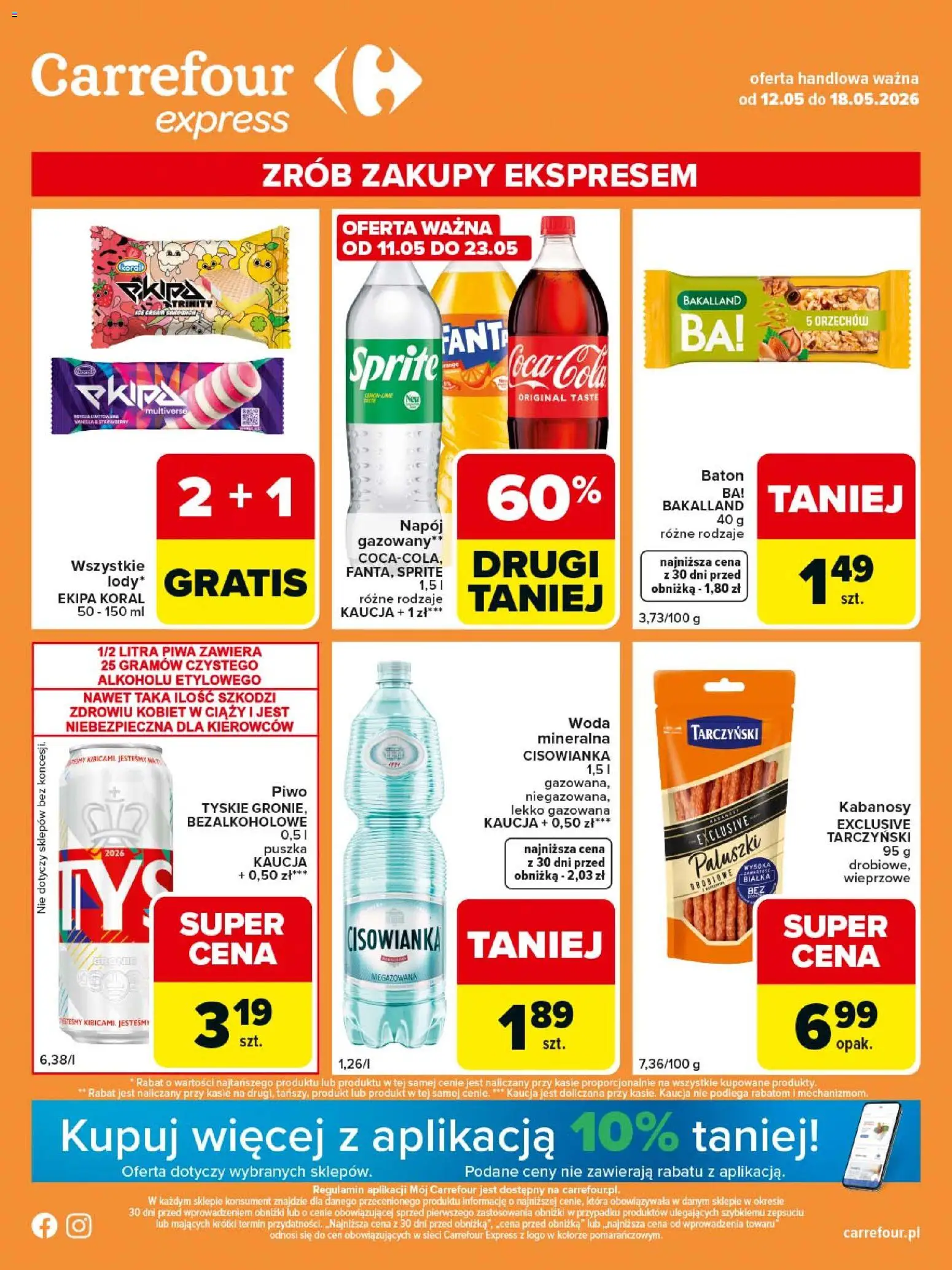 Pogląd gazetki "Carrefour gazetka - Express II" ze sklepu Carrefour ważnej od 12.05.2026