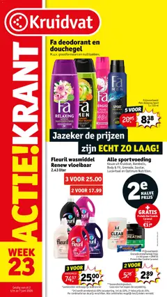 Voorbeeld van Kruidvat folder week 23 van winkel Kruidvat geldig vanaf 02-06-2026