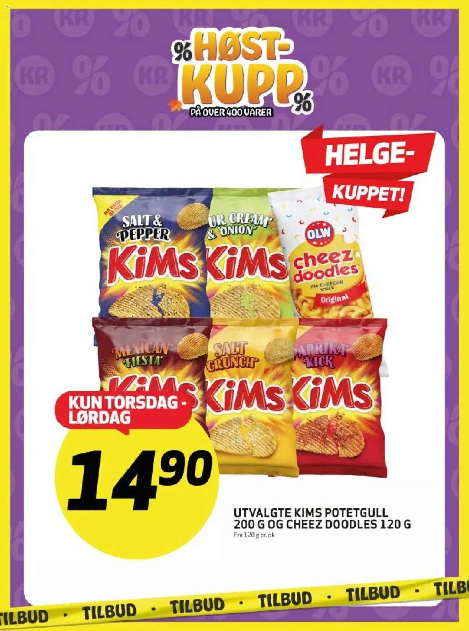Forhåndsvis Bunnpris kundeavis hŏst-kupp fra butikk Bunnpris gyldig fra 24/09/2026