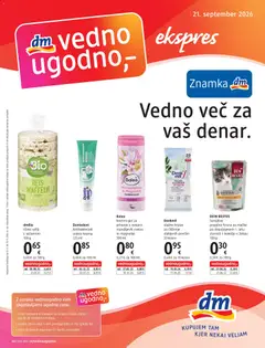Predogled kataloga iz trgovine DM Drogerie Markt veljaven od 21.09.2026