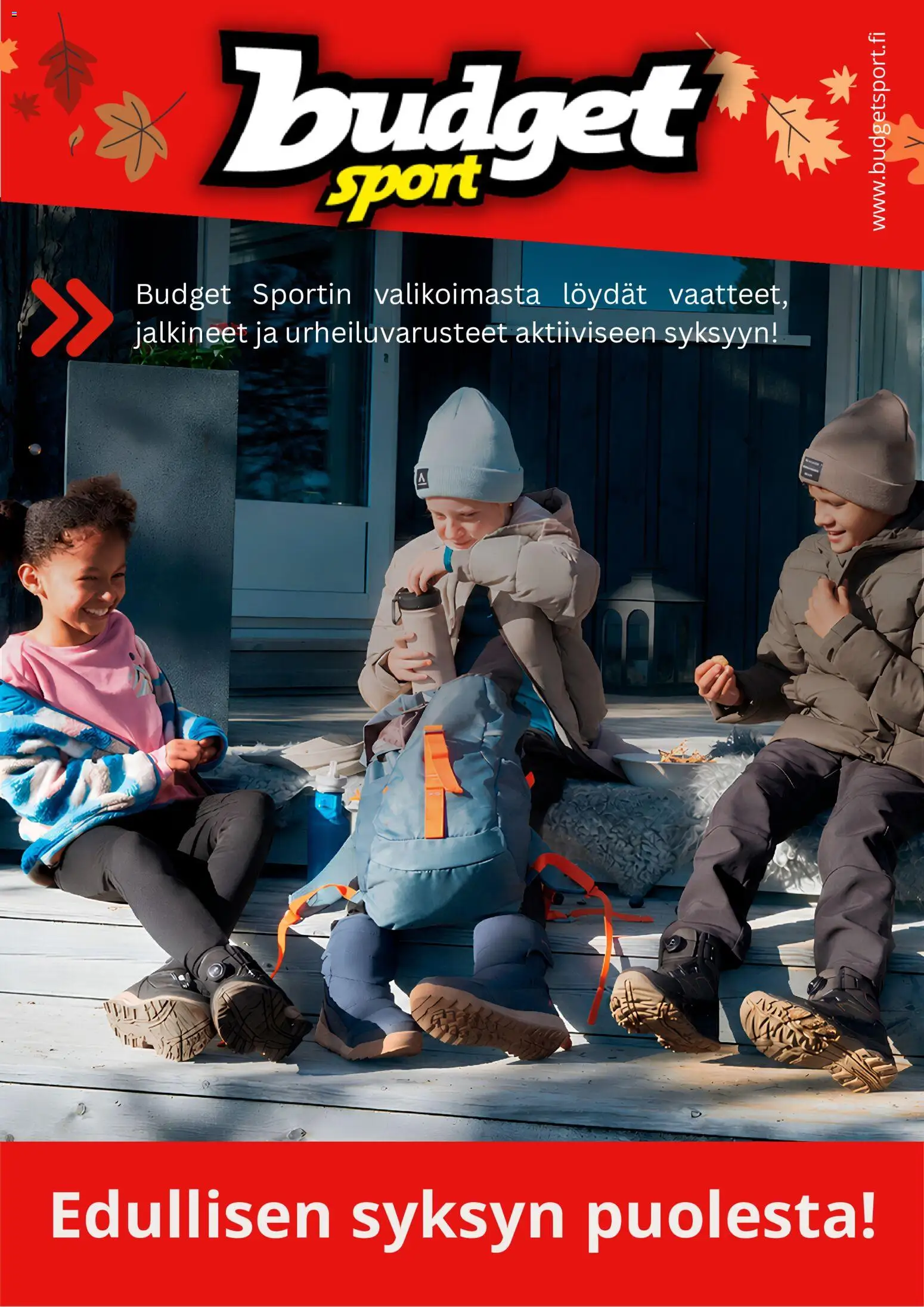 Kaupan Budget Sport Budget Sport tarjoukset esikatselu, voimassa 14/10/2026