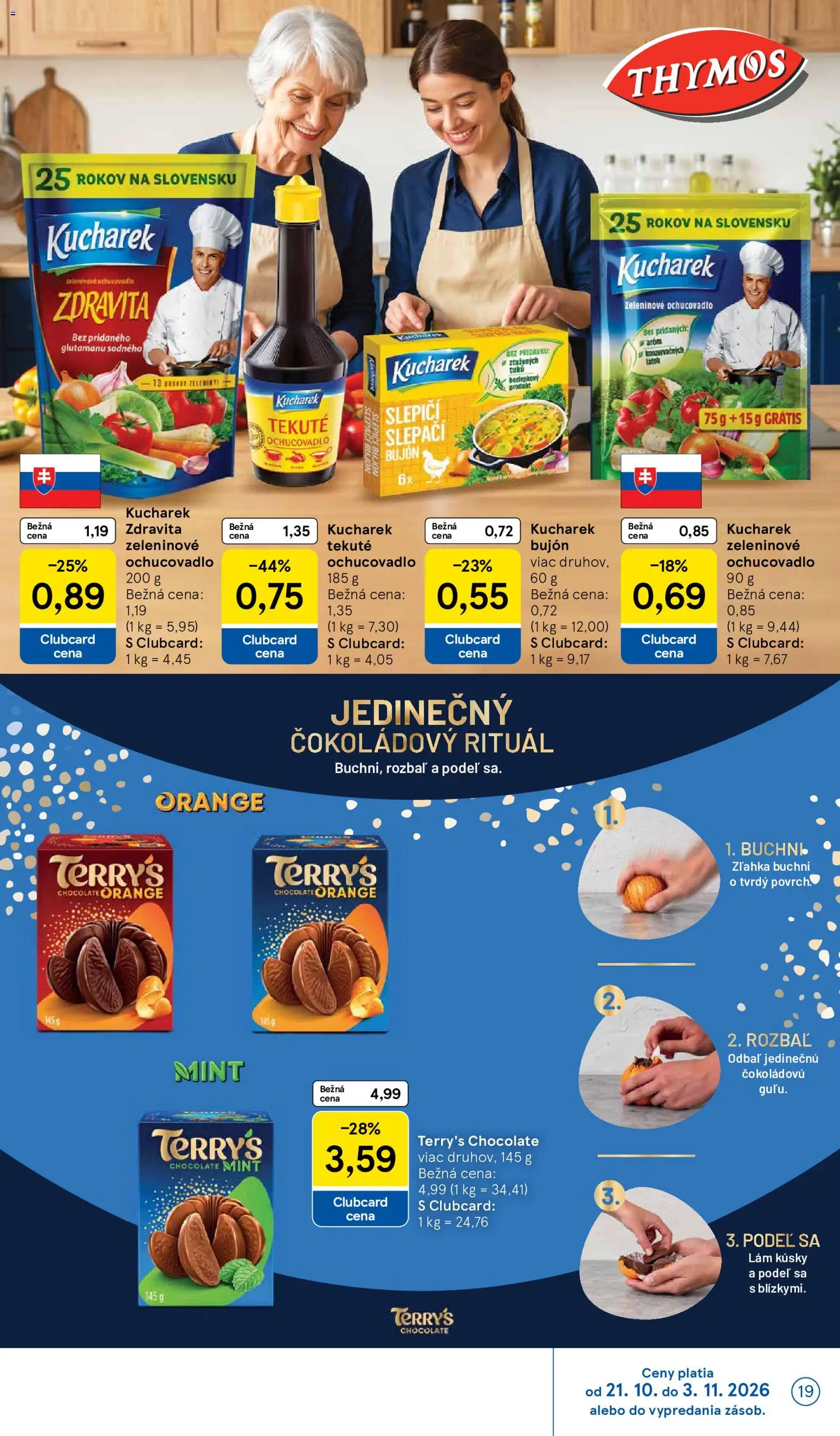 Náhľad Tesco letáku platného od 21.10.2026 - Pomaranče, Bujón