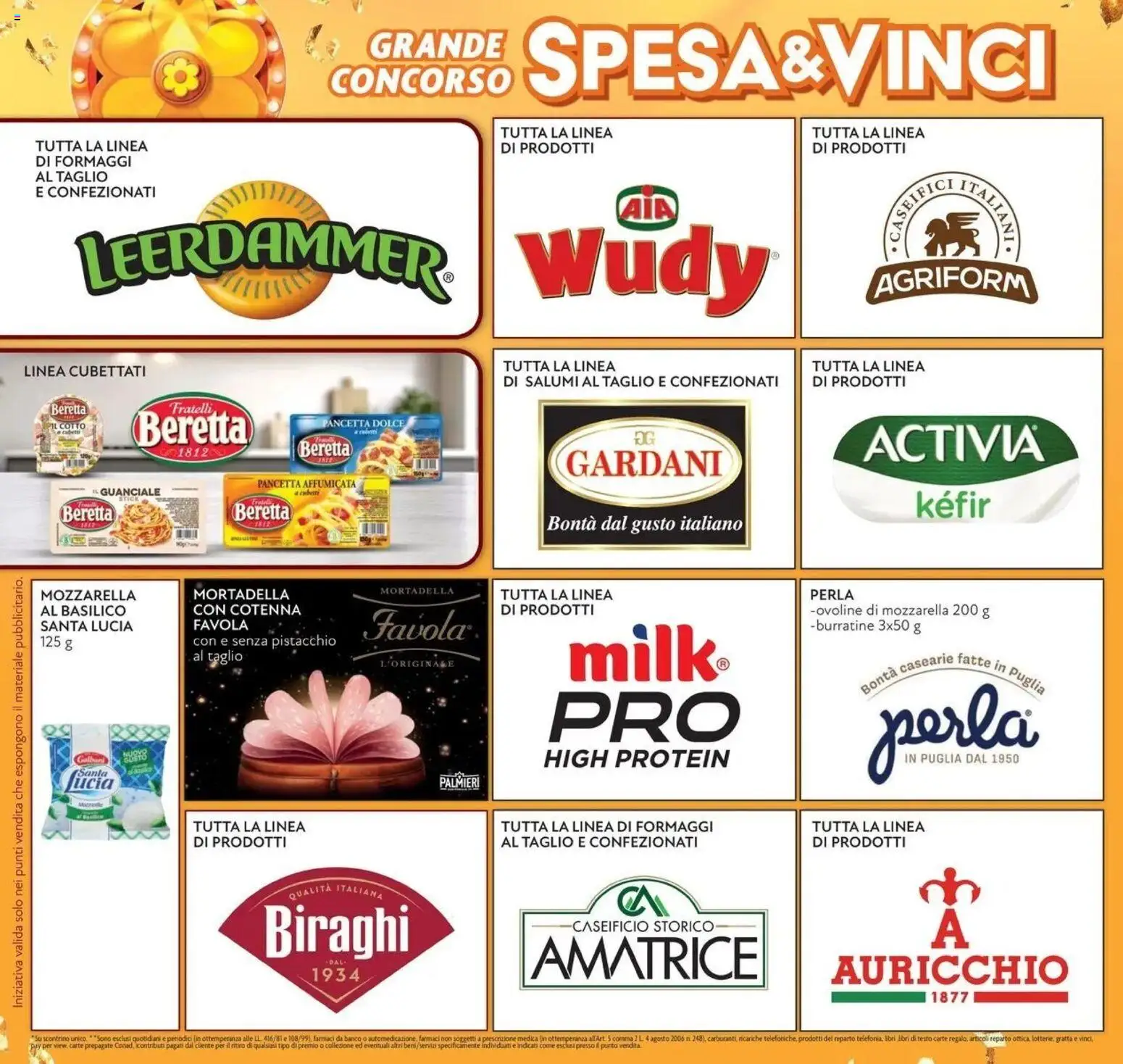 Anteprima dell'opuscolo Conad volantino Brembate di Sopra dal negozio Conad valido da 21/10/2026 - Kefir, Basilico, Mozzarella, Mortadella, Guanciale, Pistacchio, Pancetta, Taglio