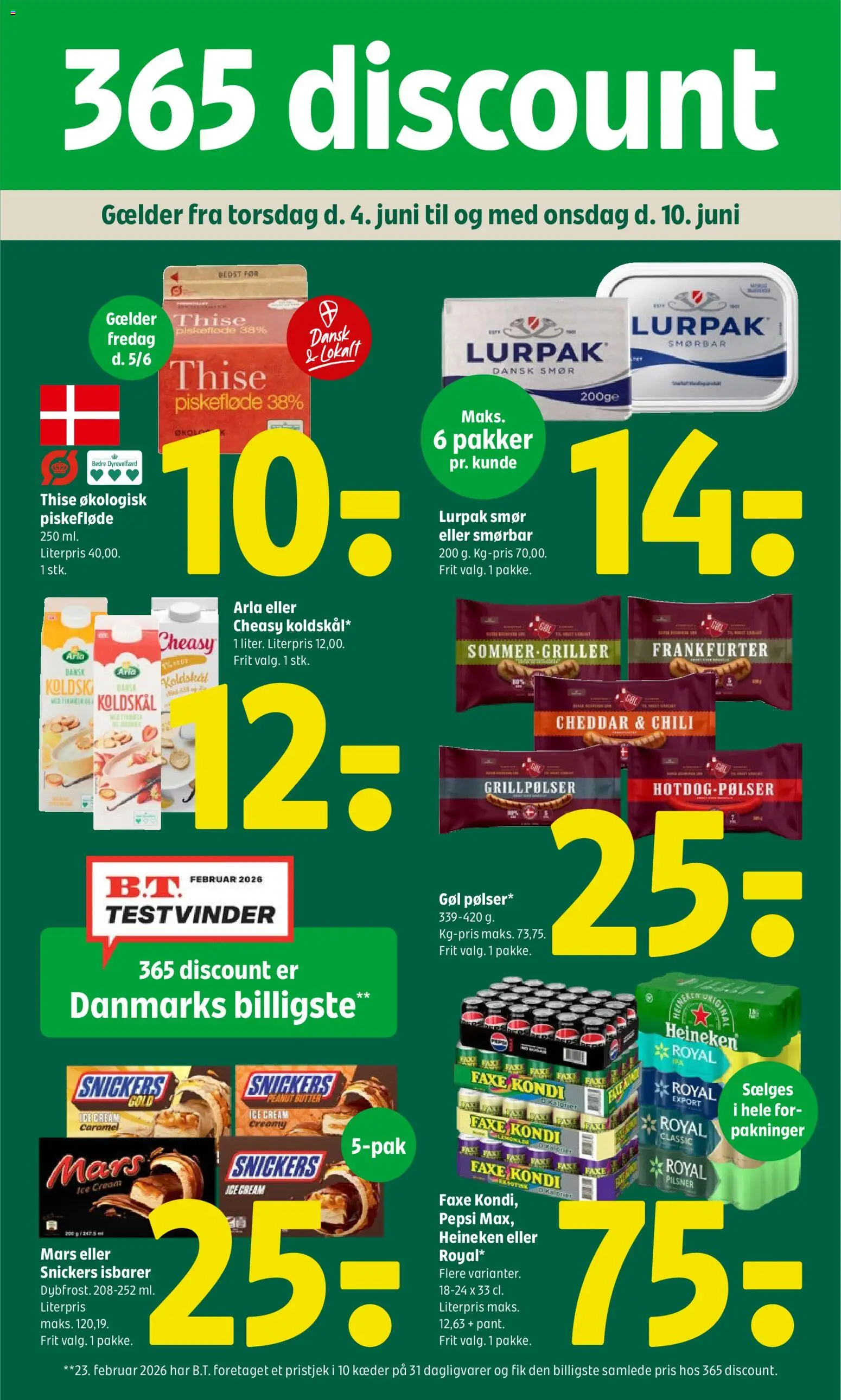 Eksempel på tilbudsavis Coop 365 - Tilbudsavis uge 23 fra butik Coop 365 gyldig fra 04/06/2026