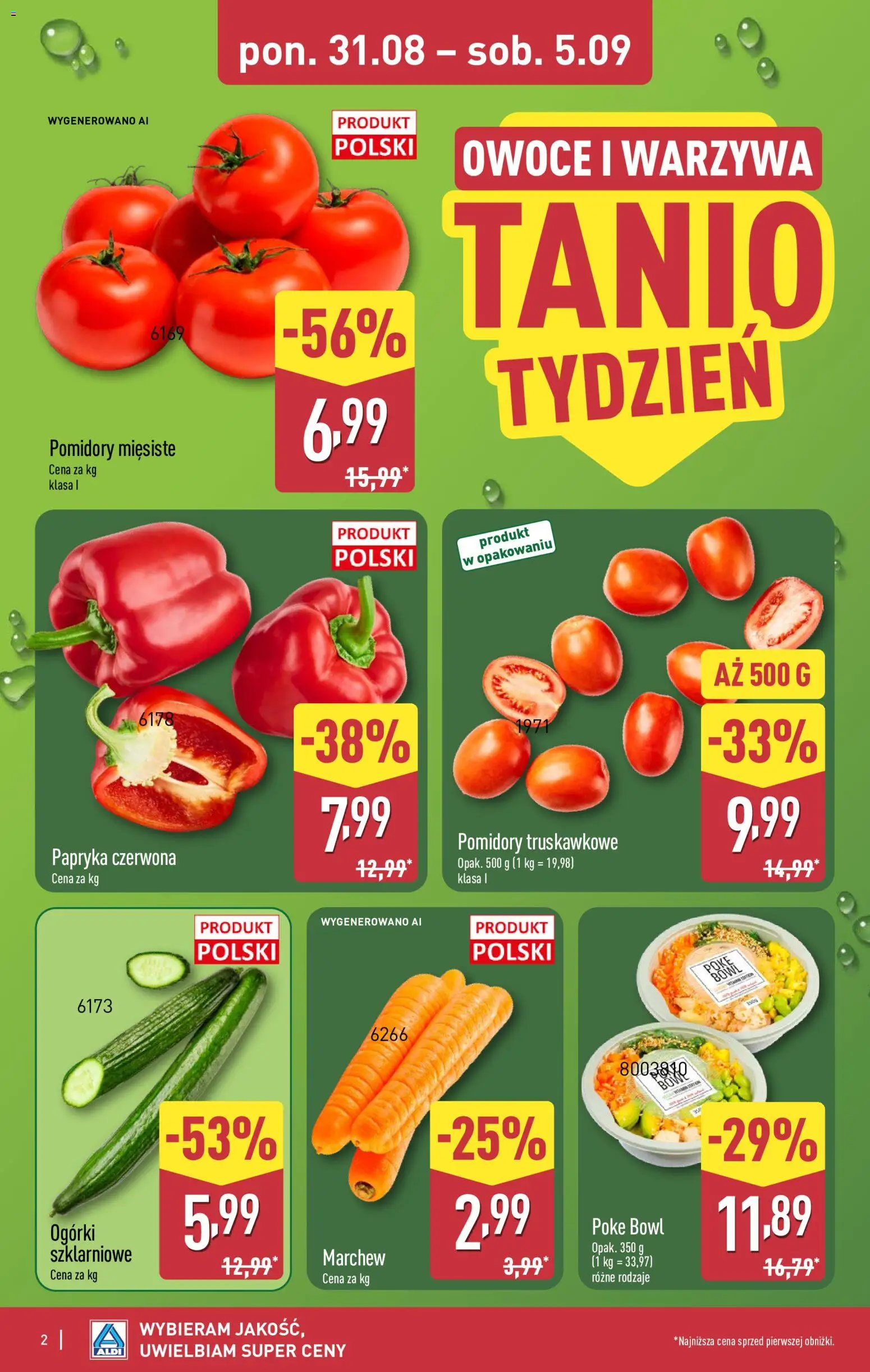 Pogląd gazetki "Aldi gazetka" ze sklepu Aldi ważnej od 31.08.2026
