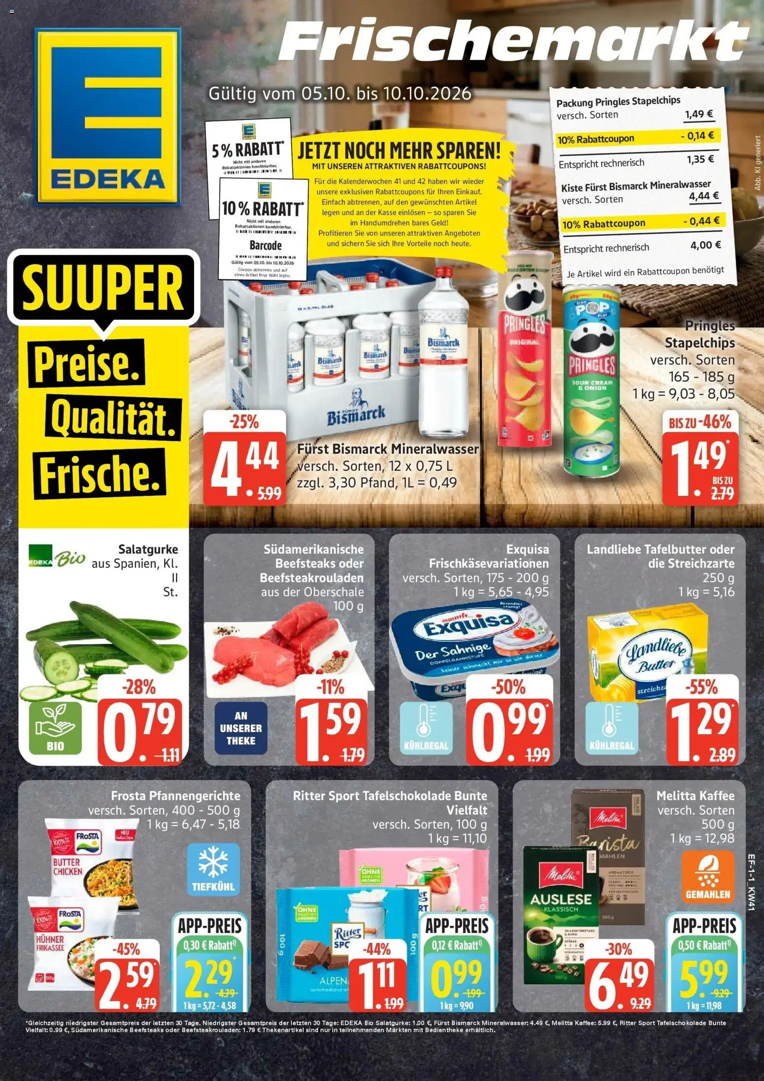 Vorschau von dem Prospekt des Geschäftes Edeka, gültig ab dem 05.10.2026