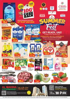 Preview of the catalogue Al Madina catalogue Summer Fest of store Al Madina valid from 10 Jul, 2026