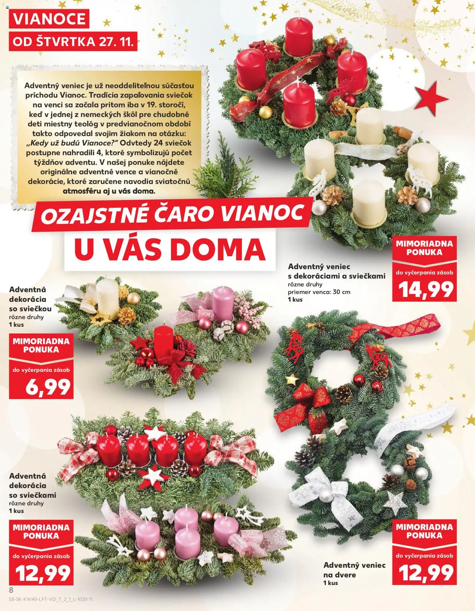 Náhľad Kaufland letáku platného od 27.11.2025 - Dvere, Caro