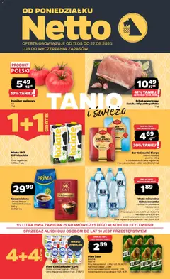 Pogląd gazetki "Netto gazetka od poniedziałku" ze sklepu Netto ważnej od 17.08.2026