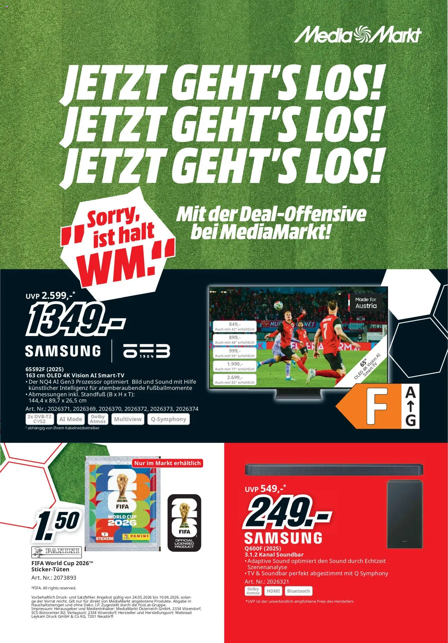 Vorschau der Angebote: Media Markt Media Markt Angebote gültig ab 24.05.2026 - Samsung, TV