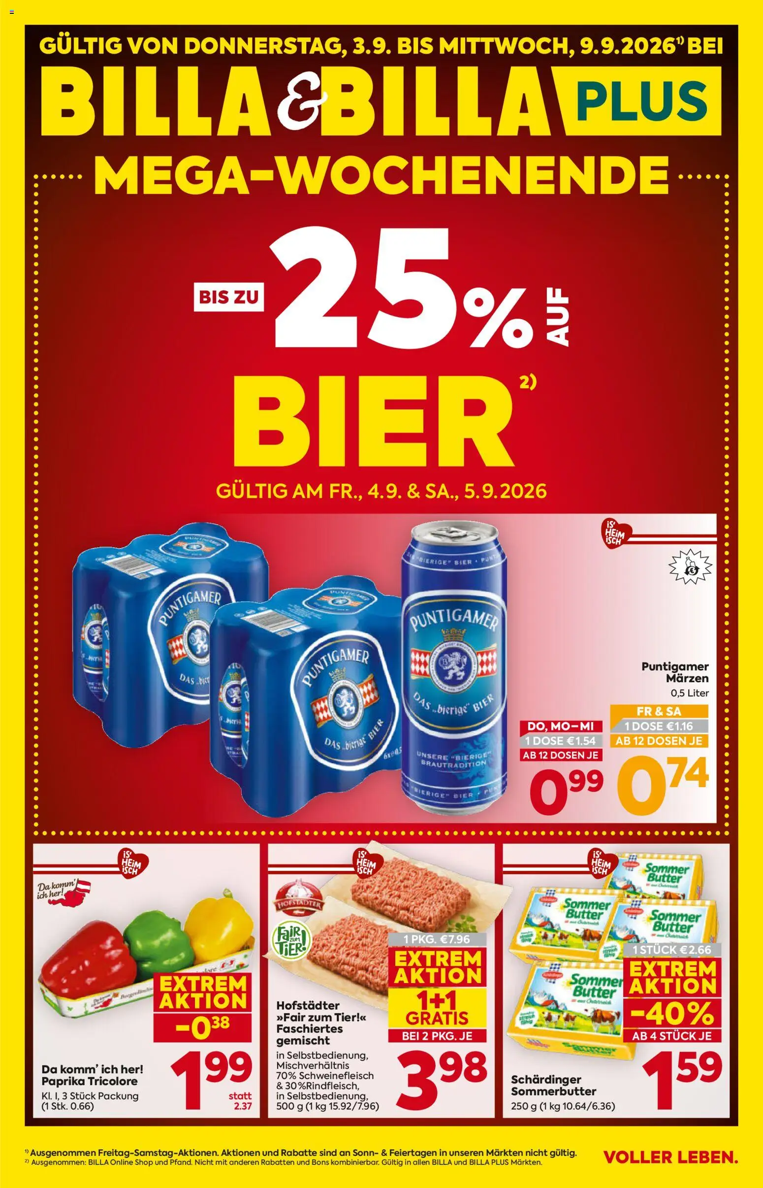 Vorschau der Angebote: Billa Billa - Flugblatt gültig ab 03.09.2026