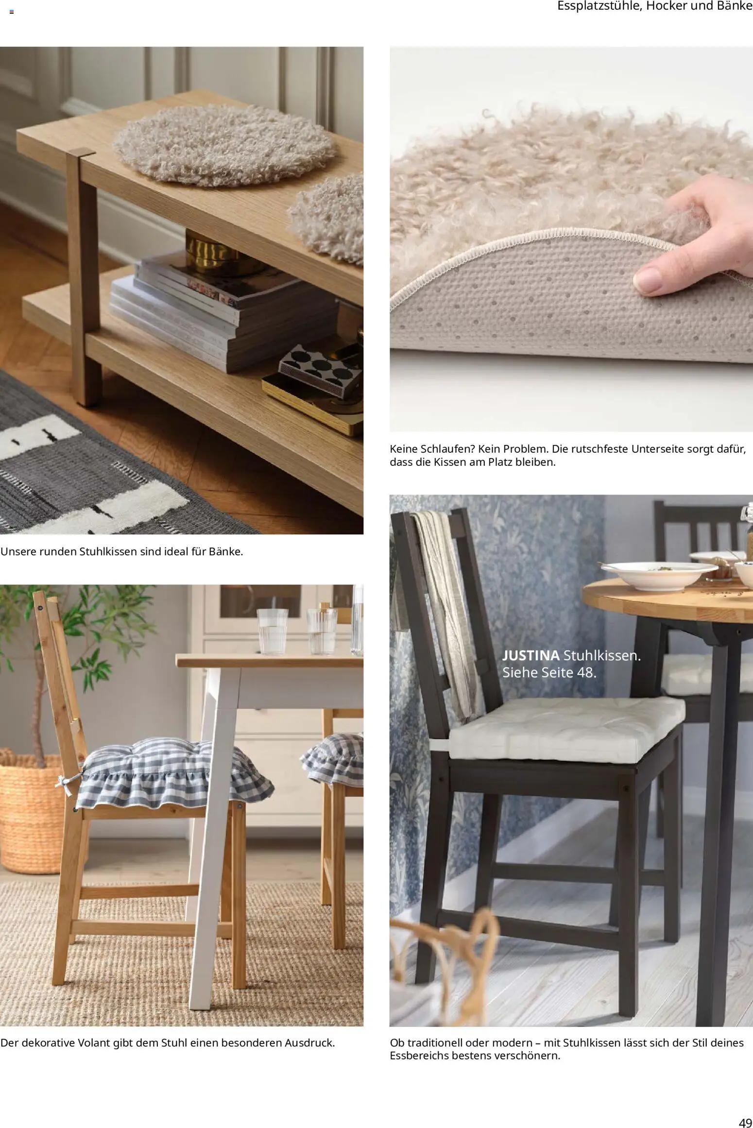 Vorschau von dem Prospekt des Geschäftes Ikea, gültig ab dem 11.09.2026 - Kissen, Stuhl, Hocker