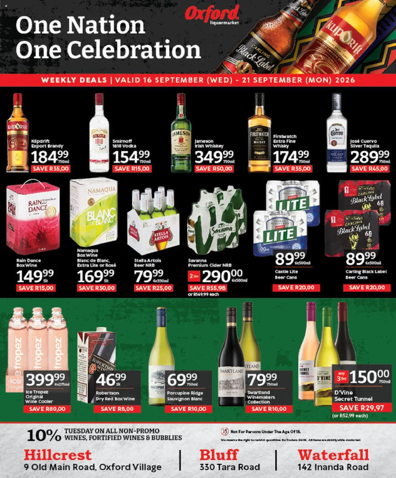 Preview of Oxford Freshmarket flyer valid from 16/09/2026