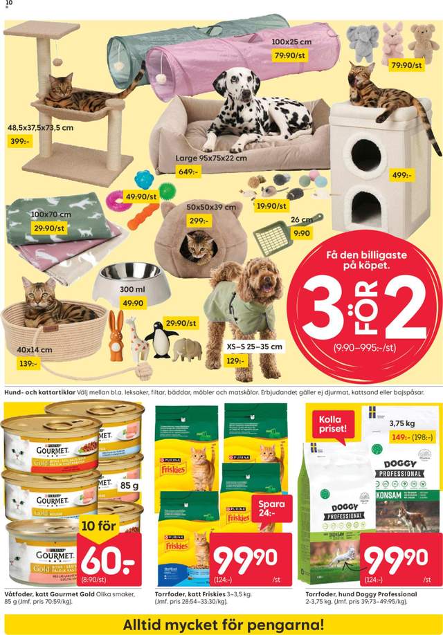 Nytt Rusta reklamblad från 03/08