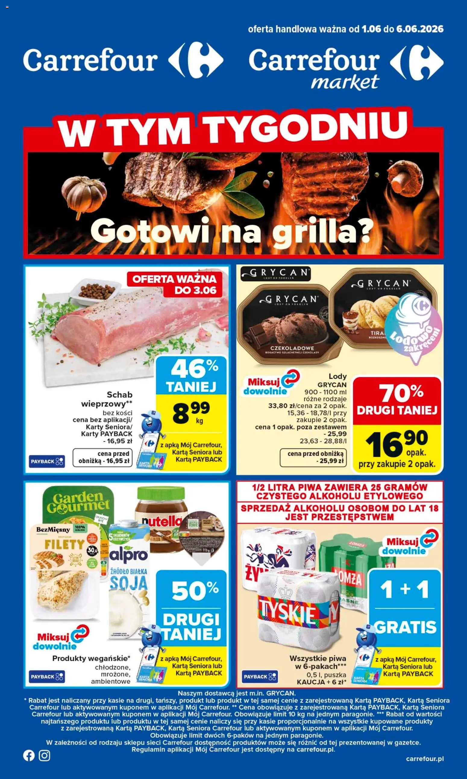 Pogląd gazetki "Carrefour gazetka" ze sklepu Carrefour ważnej od 01.06.2026