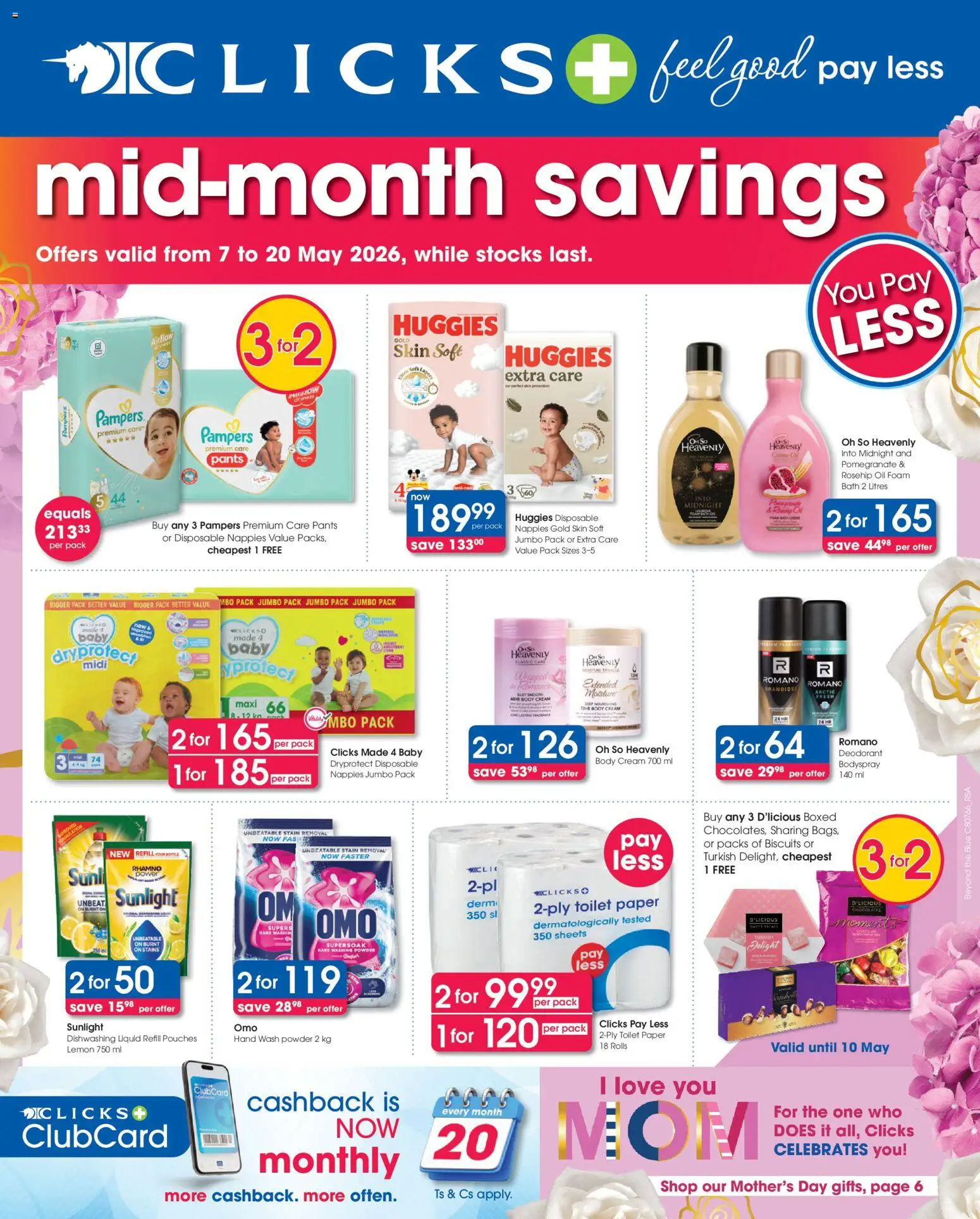 Preview of Clicks flyer valid from 07/05/2026