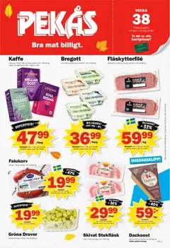 Förhandsgranska reklamblad Pekås erbjudanden från butik Pekås gäller från 14/09/2026