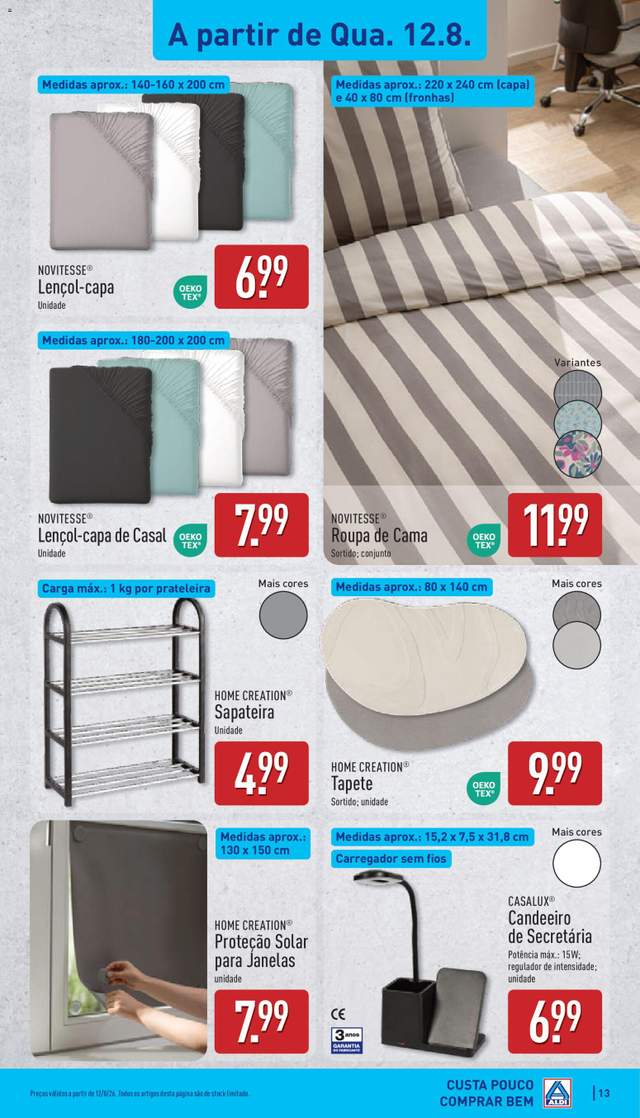 Novo folheto Aldi a partir de 10/08