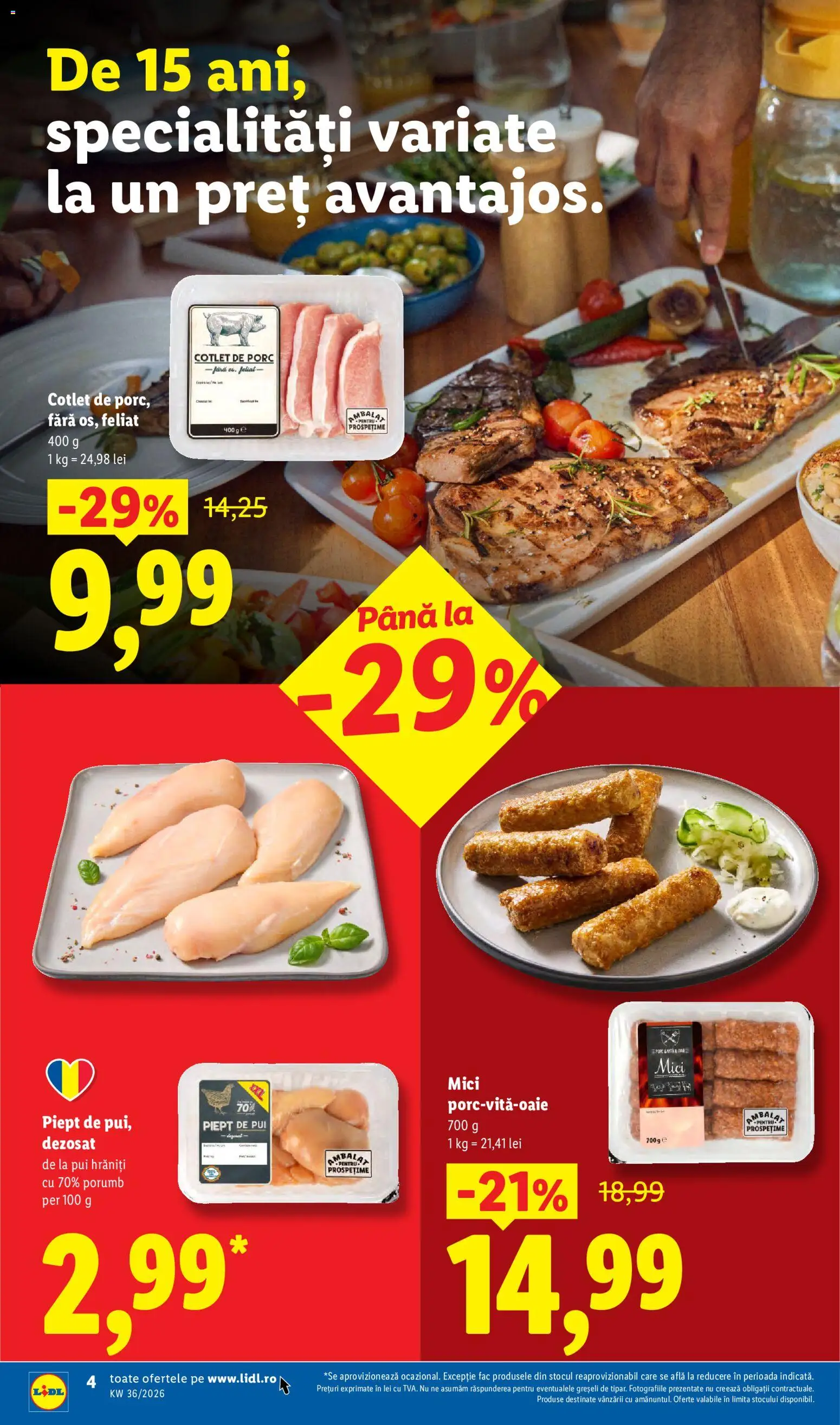 Previzualizarea de cataloage: Lidl Lidl Catalog valabil de la 31.08.2026