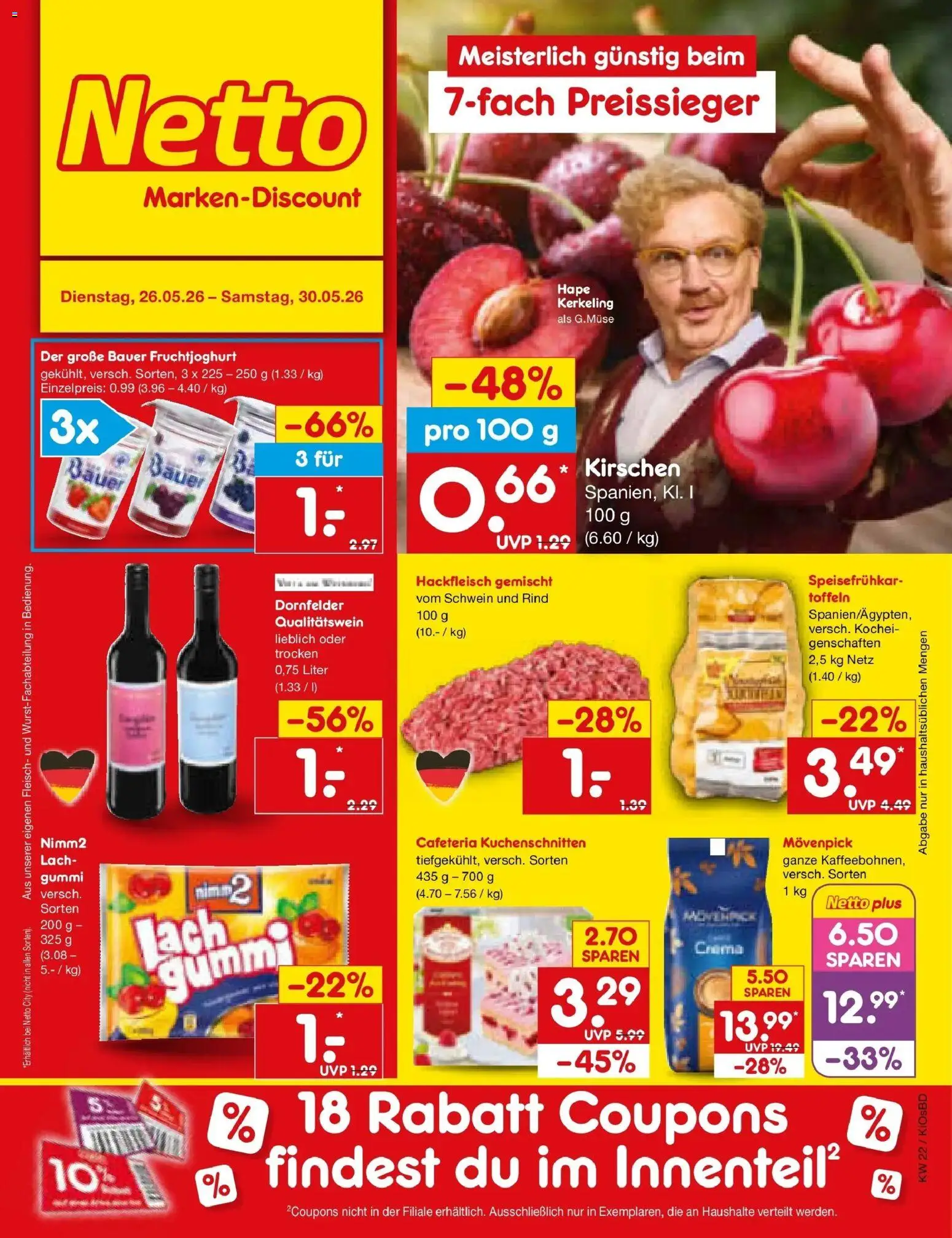 Vorschau von dem Prospekt des Geschäftes Netto Marken-Discount, gültig ab dem 26.05.2026