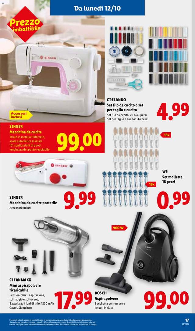 Nuovo volantino Lidl dal 08/10
