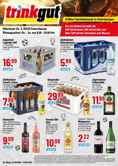 Vorschau von dem Prospekt des Geschäftes Trinkgut, gültig ab dem 21.06.2026