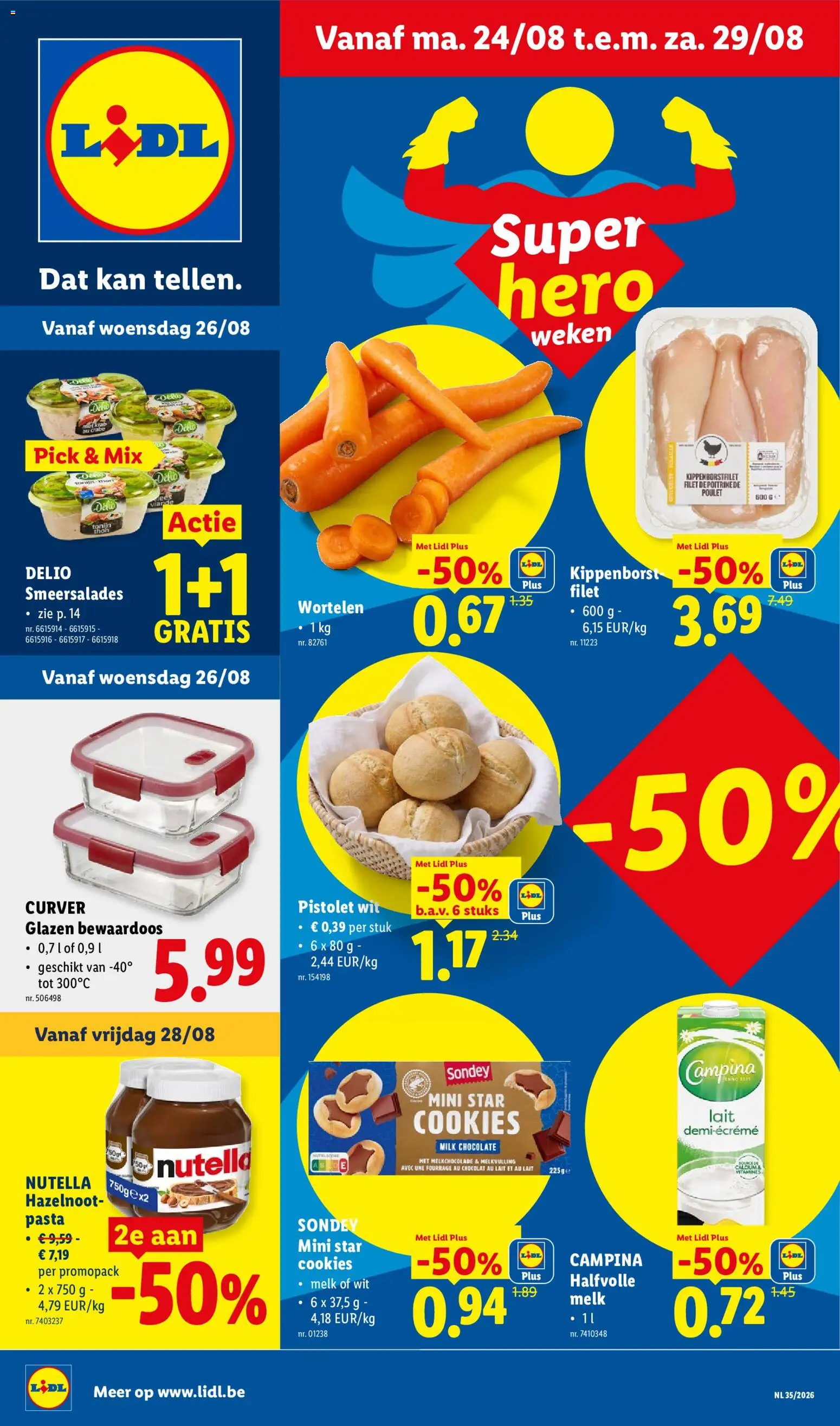 Voorbeeld van Lidl Folder week 35 van winkel Lidl geldig vanaf 24/08/2026