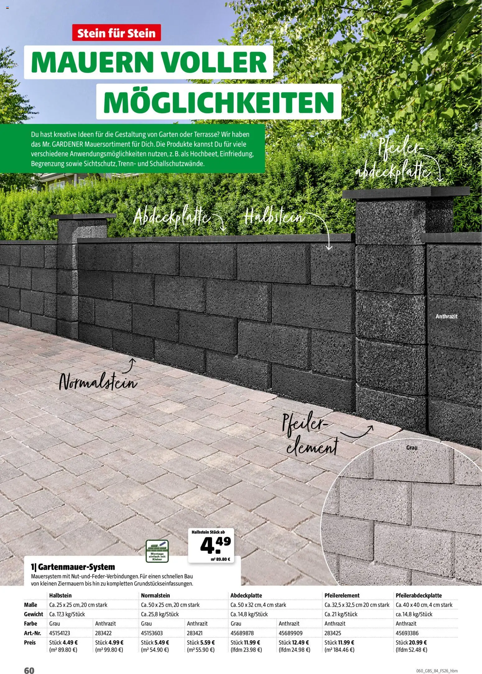 Vorschau von dem Prospekt des Geschäftes Hagebau, gültig ab dem 02.03.2026 - Gewicht