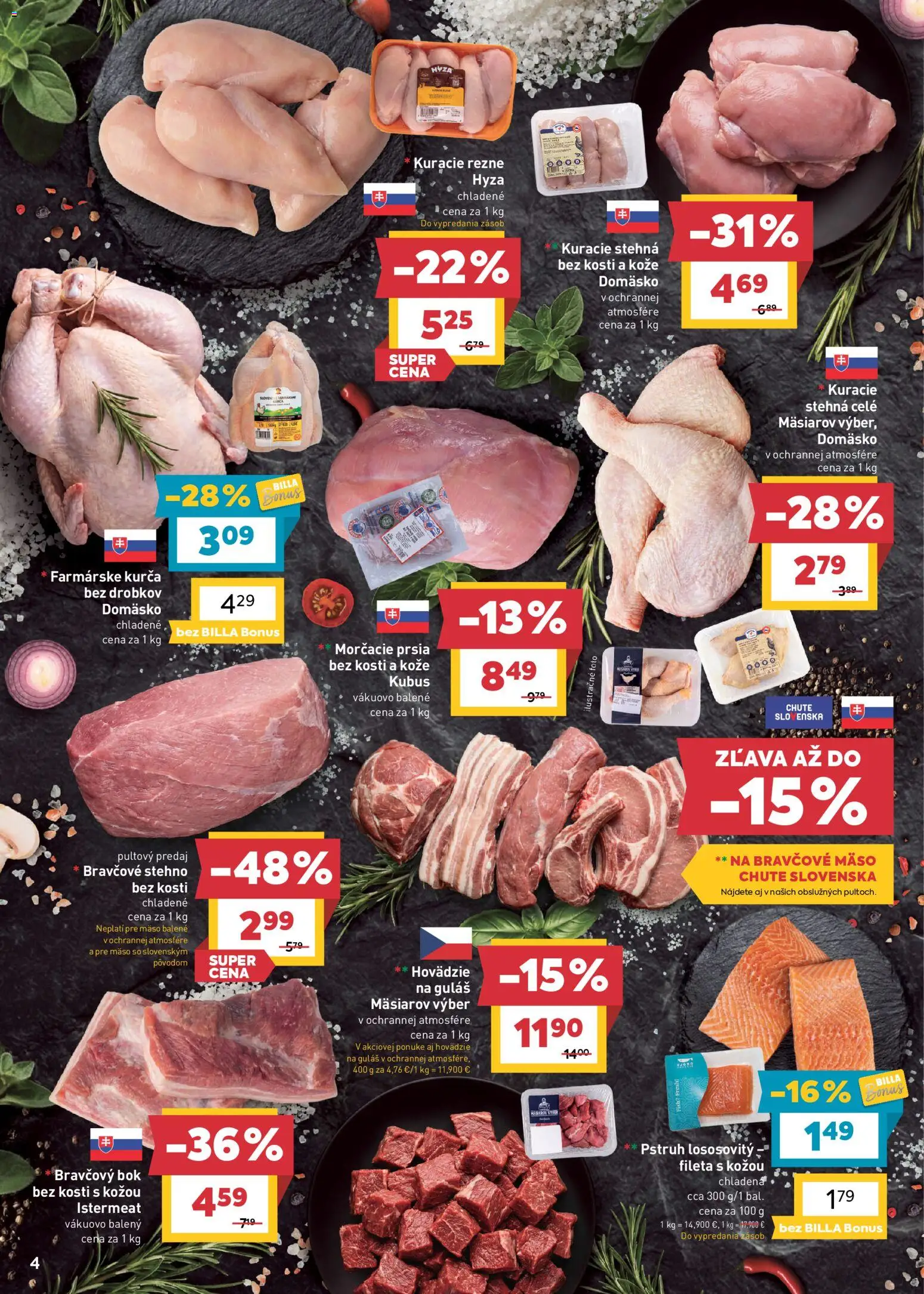 Náhľad Billa letáku platného od 23.09.2026