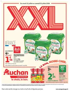 Prévisualisation de Auchan Promos XXL supers du magasin Auchan formulaire valide 21/07/2026