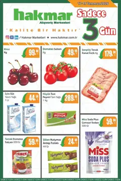 Hakmar Hakmar - Katalog Sadece 3 Gün 17.07.2026 - Broşürünün önizlemesi