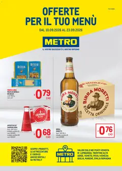Anteprima dell'opuscolo Metro volantino dal negozio Metro valido da 10/09/2026