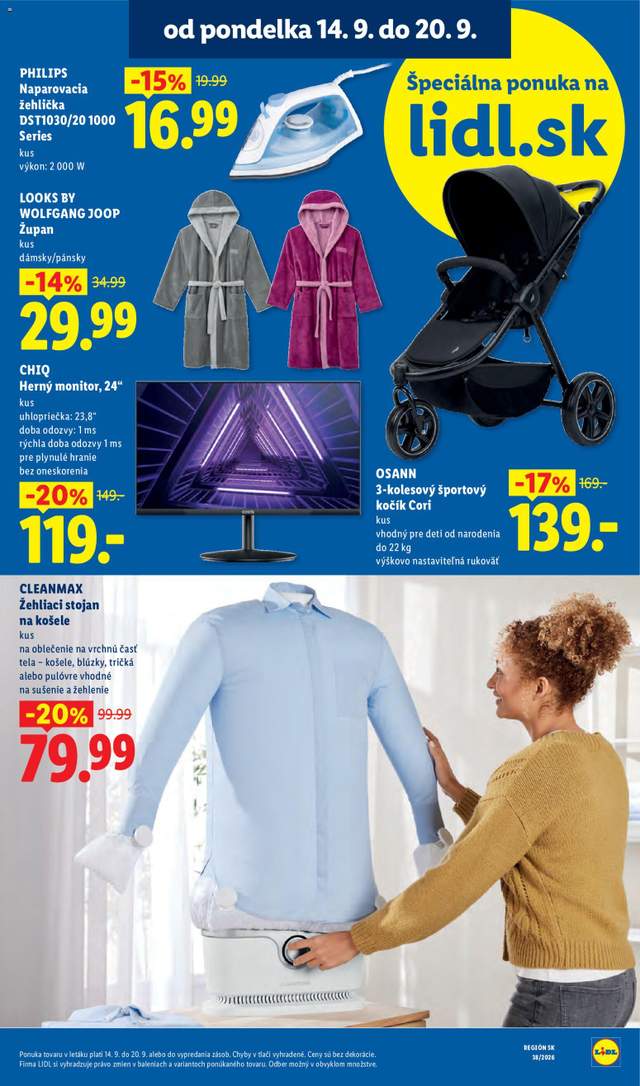 Nový Lidl leták od 14.09.