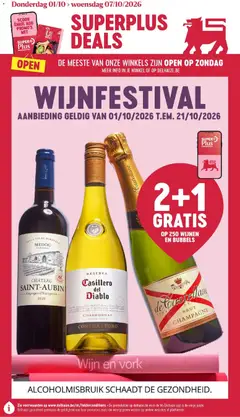 Voorbeeld van Delhaize folder week 40 van winkel Delhaize geldig vanaf 01/10/2026