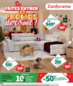 Prévisualisation de Conforama catalogue du magasin Conforama formulaire valide 27/10/2026