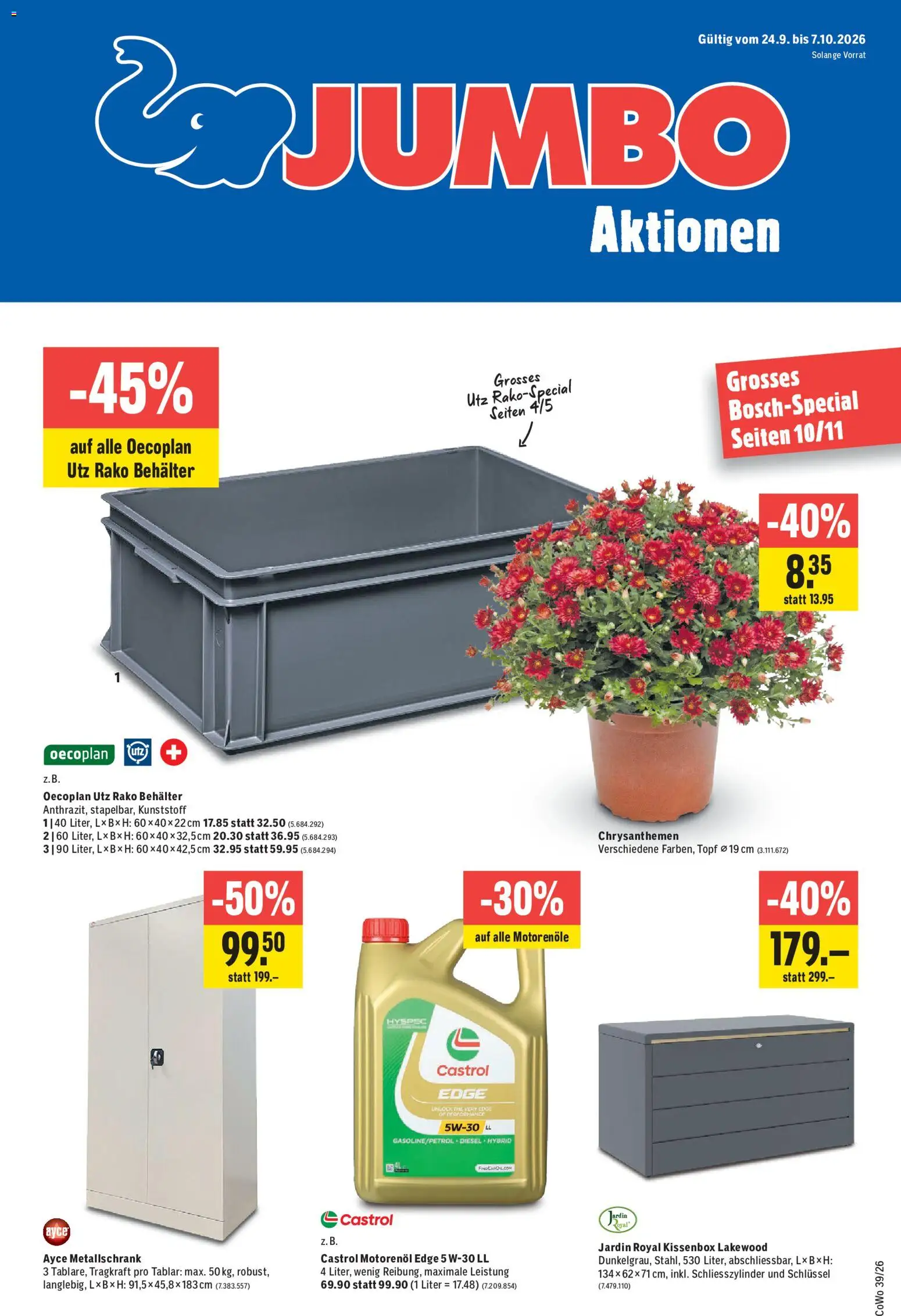 Vorschau des Merkblatts Jumbo aktionen vom Shop Jumbo gültig von 24.09.2026 bis 07.10.2026