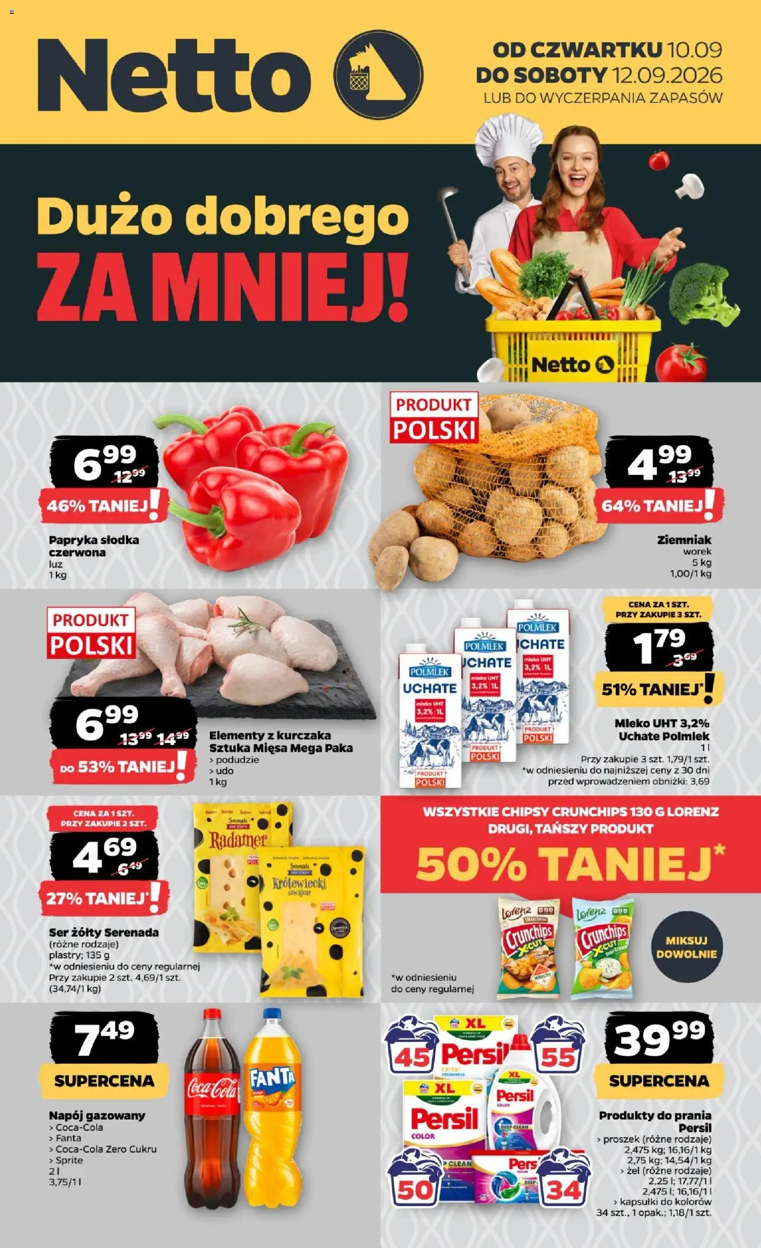 Pogląd gazetki "Netto gazetka od czwartku" ze sklepu Netto ważnej od 10.09.2026