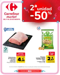 Vista previa del folleto de la tienda Carrefour Market válido desde el 11/08/2026 