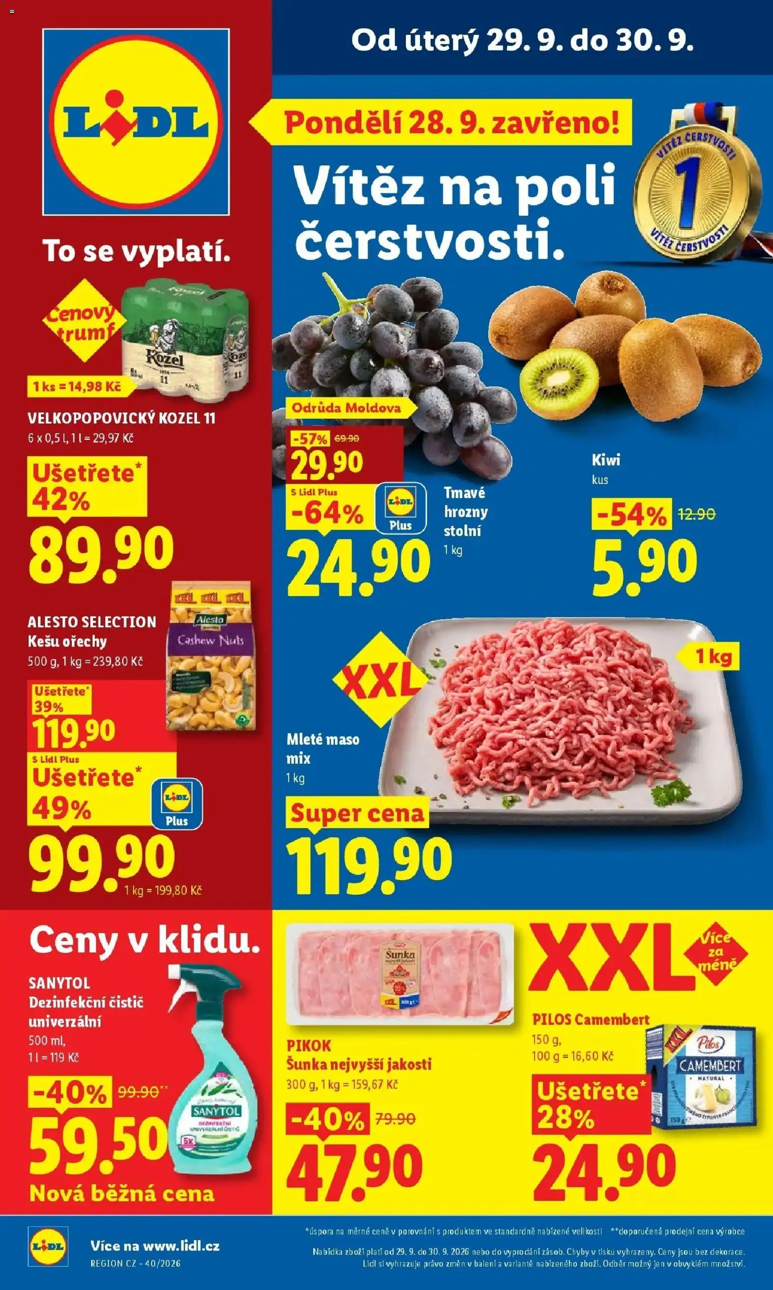 Náhled nabídky: Lidl Lidl aktuální leták platný od 28.09.2026