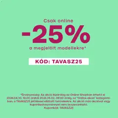 Deichmann - Deichmann akciós újság megtekintése, amely érvényes 2026.04.30.-től