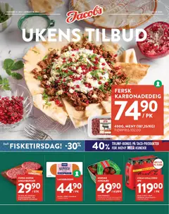 Forhåndsvis Jacobs kundeavis fra butikk Jacobs gyldig fra 13/07/2026