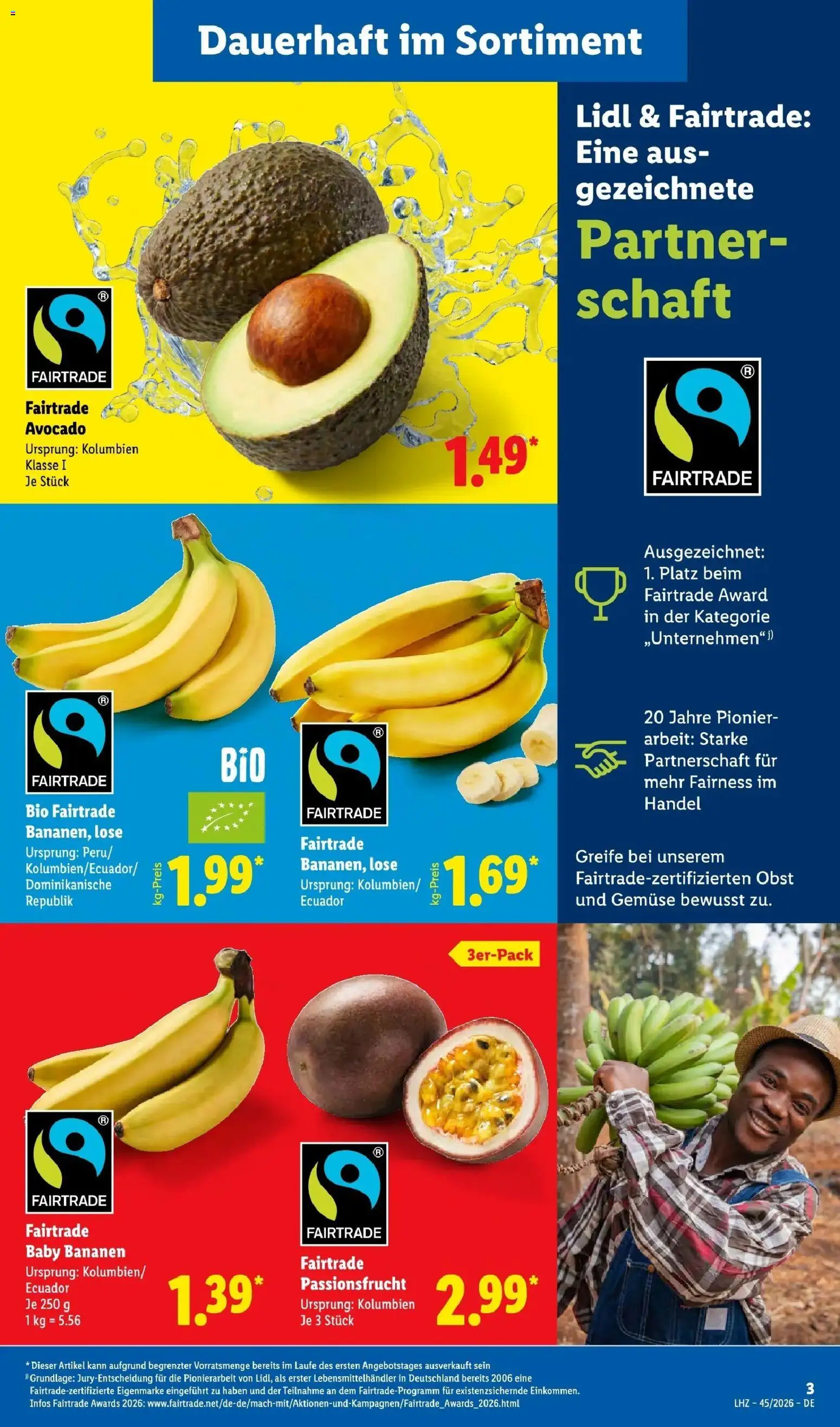Vorschau von dem Prospekt des Geschäftes Lidl, gültig ab dem 02.11.2026